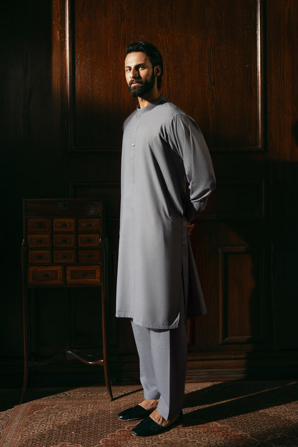 SHALWAR KAMEEZ-SLATE