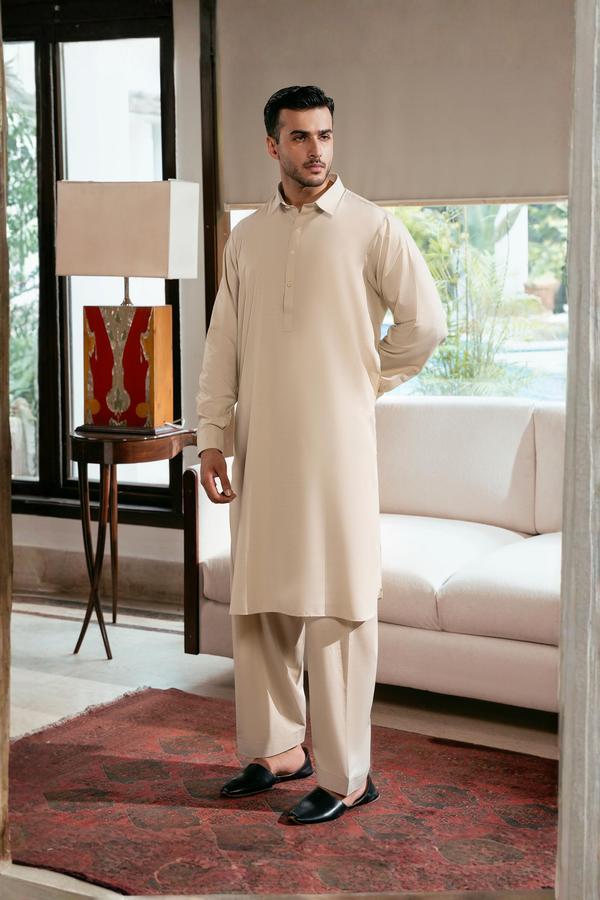 SHALWAR KAMEEZ-BEIGE